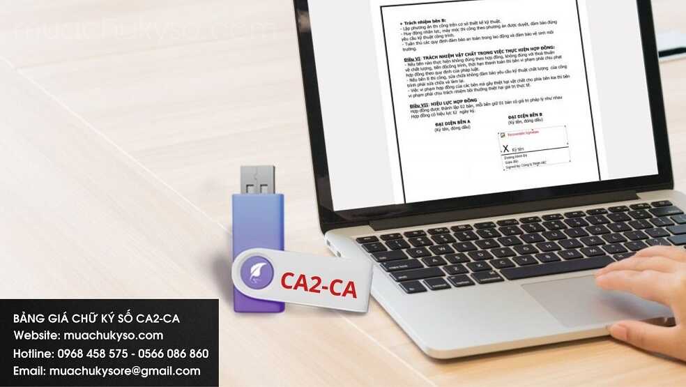 Tổng đài hỗ trợ chữ ký số CA2-Nacencomm